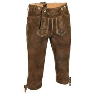 Bavarian Shorts BS‑1206 – Classic Brown Alpine Heritage Edition