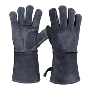 Welding Gloves WG‑704 – Dark Gray Reinforced Edition